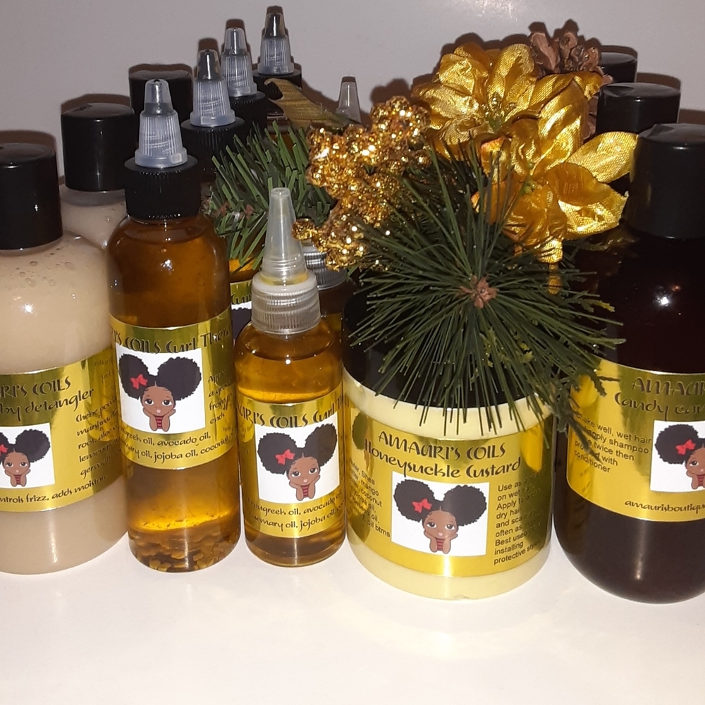 Hair product samples